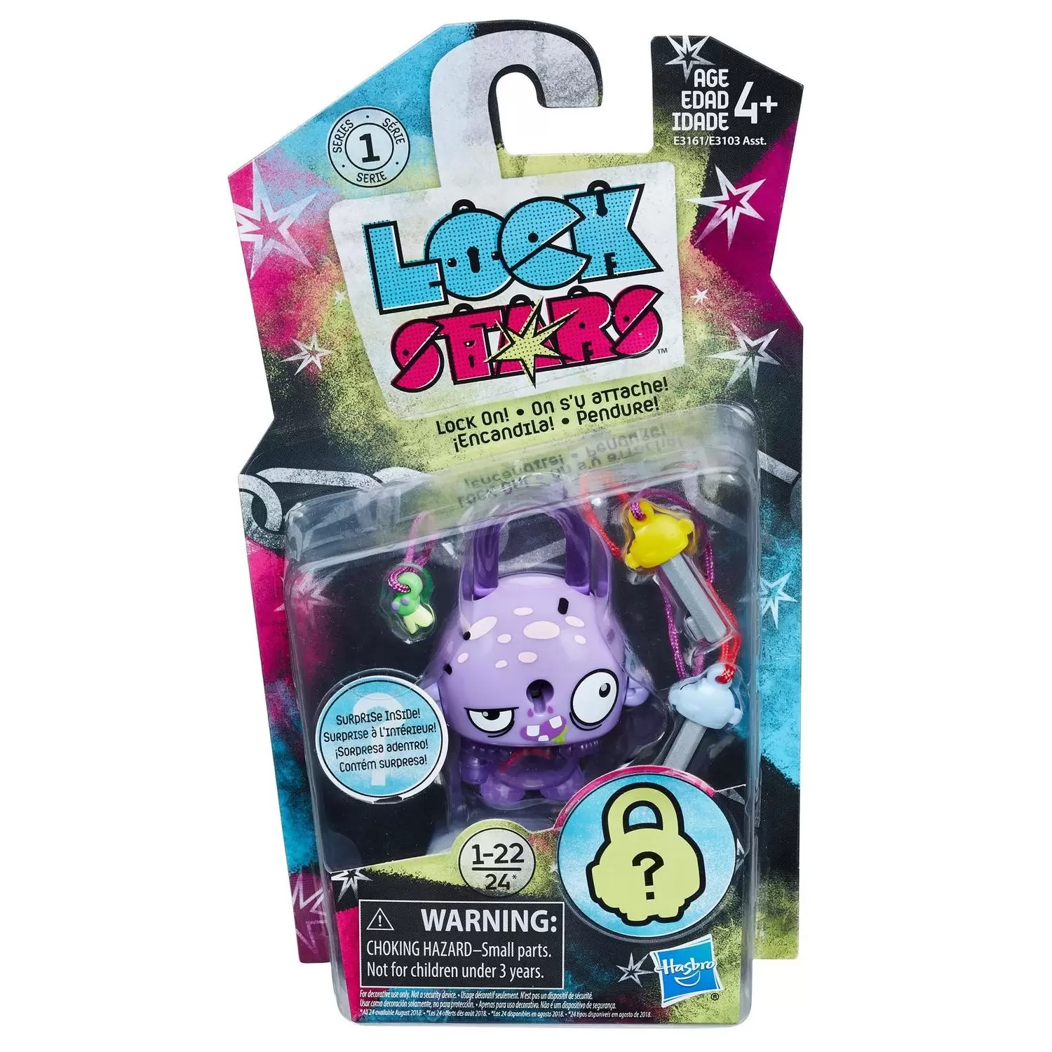 Lock Stars - Série 1 - Montre violet