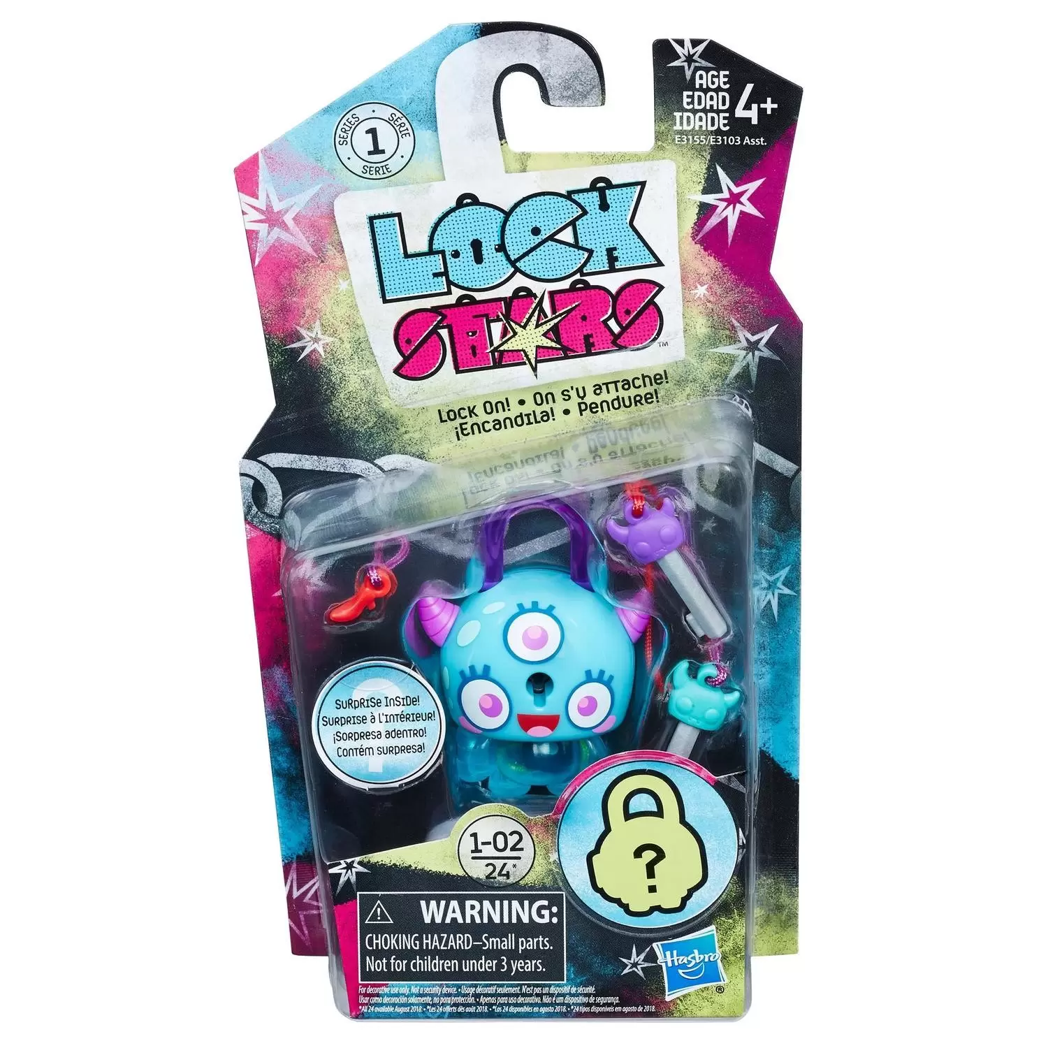 Lock Stars - Série 1 - Petit monstre a cornes