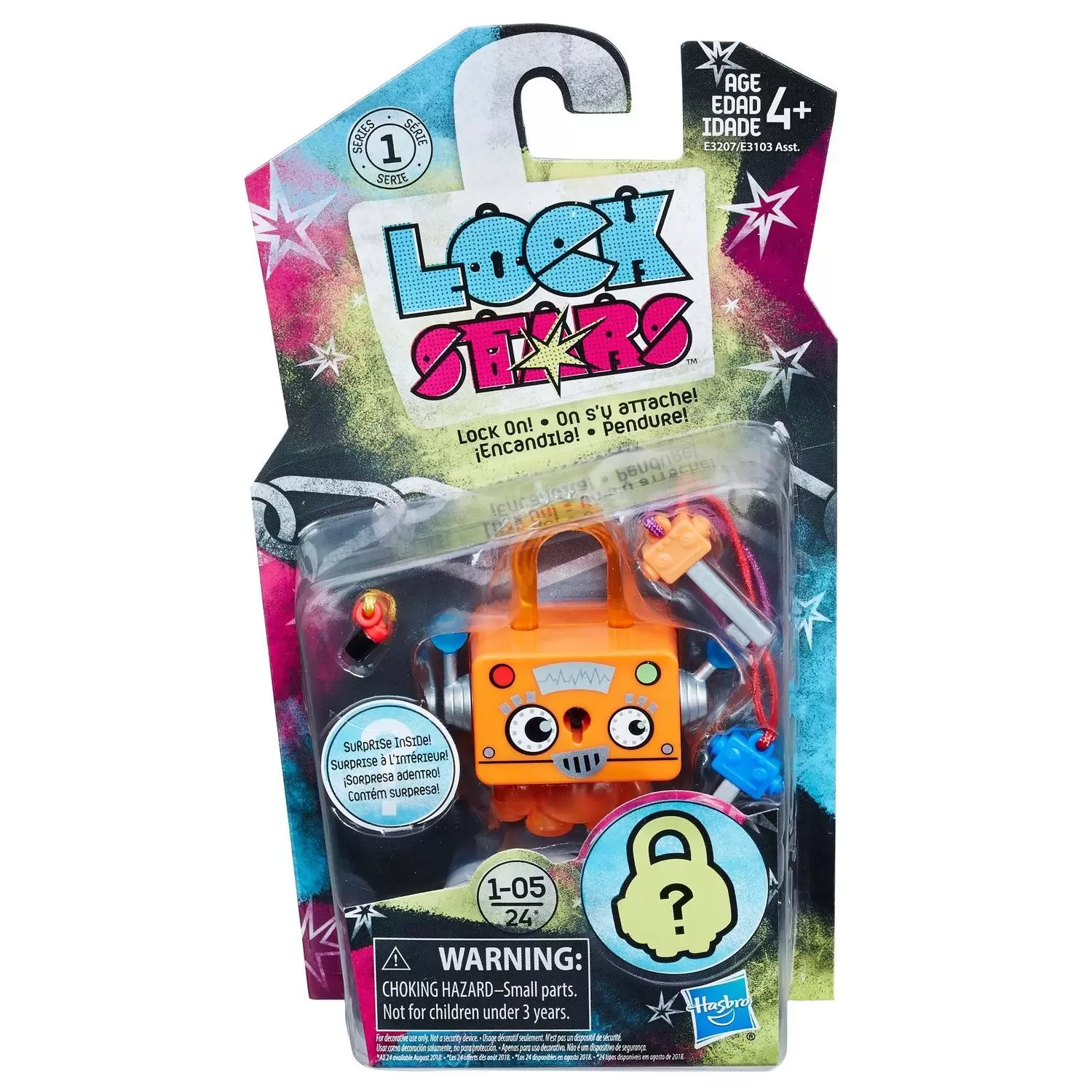 Lock Stars - Série 1 - Robot orange