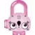 Lock Stars - Série 1 - Robot rose - Mini cadenas