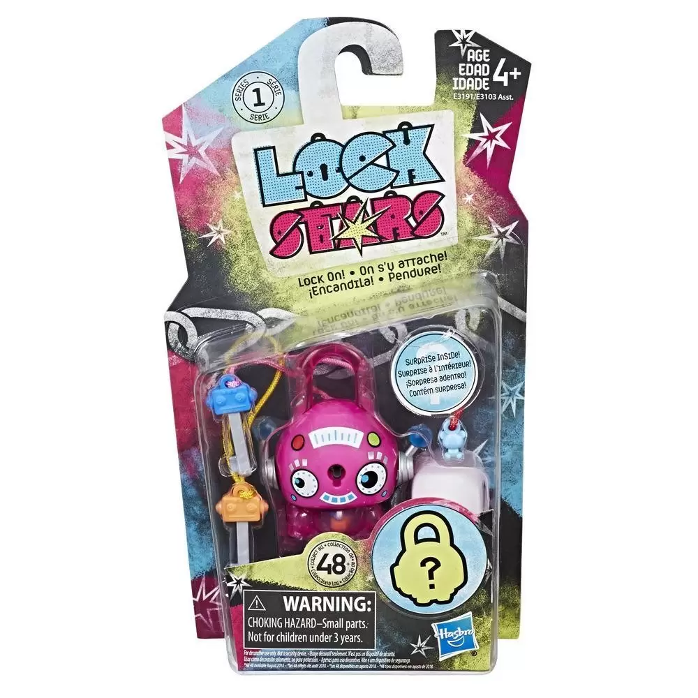 Lock Stars - Série 1 - Robot rose