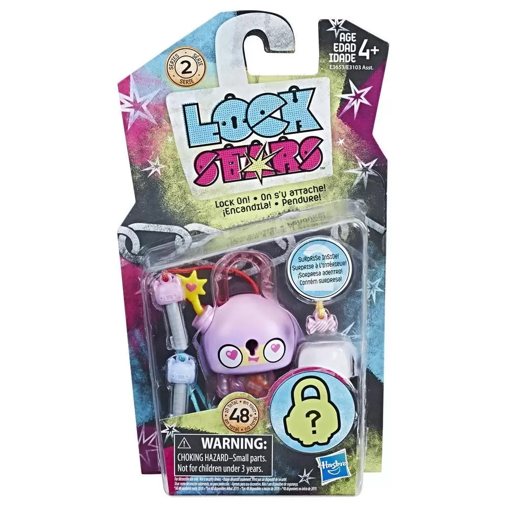 Lock Stars - Série 2 - Bombe rose acidulee