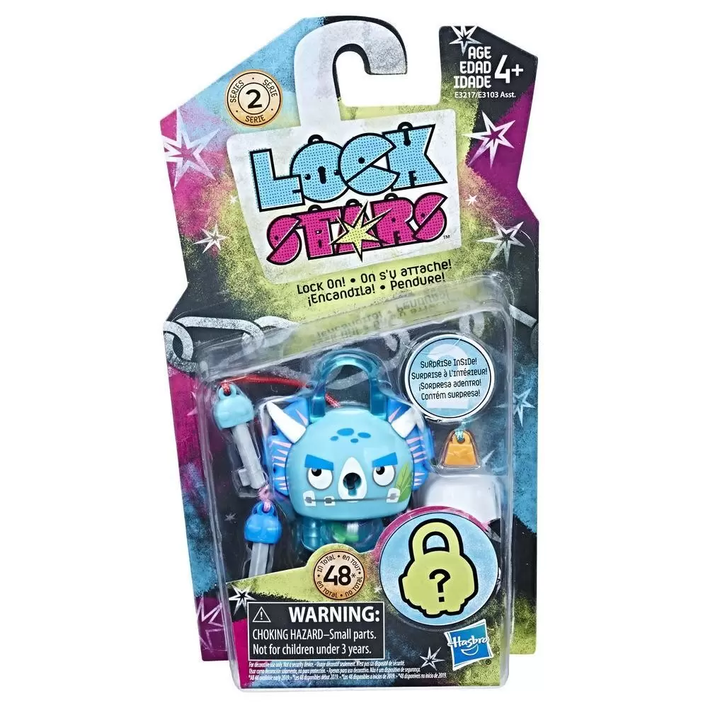 Lock Stars - Série 2 - Dinosaure bleu