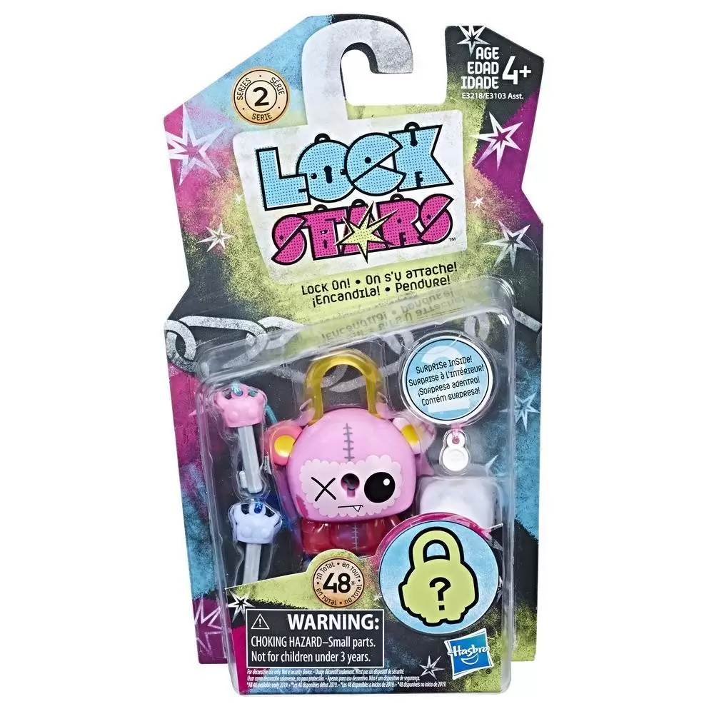 Lock Stars - Série 2 - Ours rose