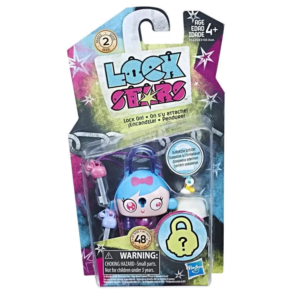 Lock Stars - Série 2 - Petite fille aux cheveux bleus