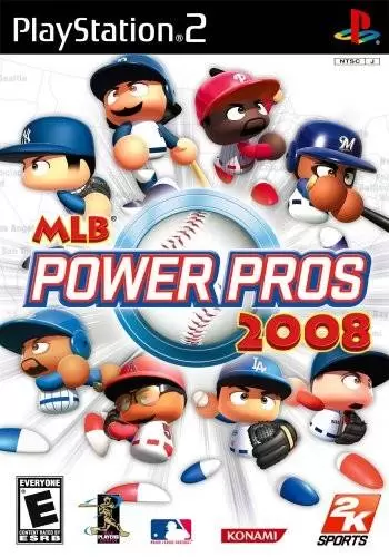 PS2 Games - MLB Power Pros 2008