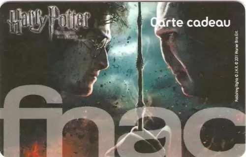 Cartes cadeau Fnac - Carte cadeau Fnac Harry Potter