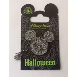 Mickey Icon Spiderweb with Spider