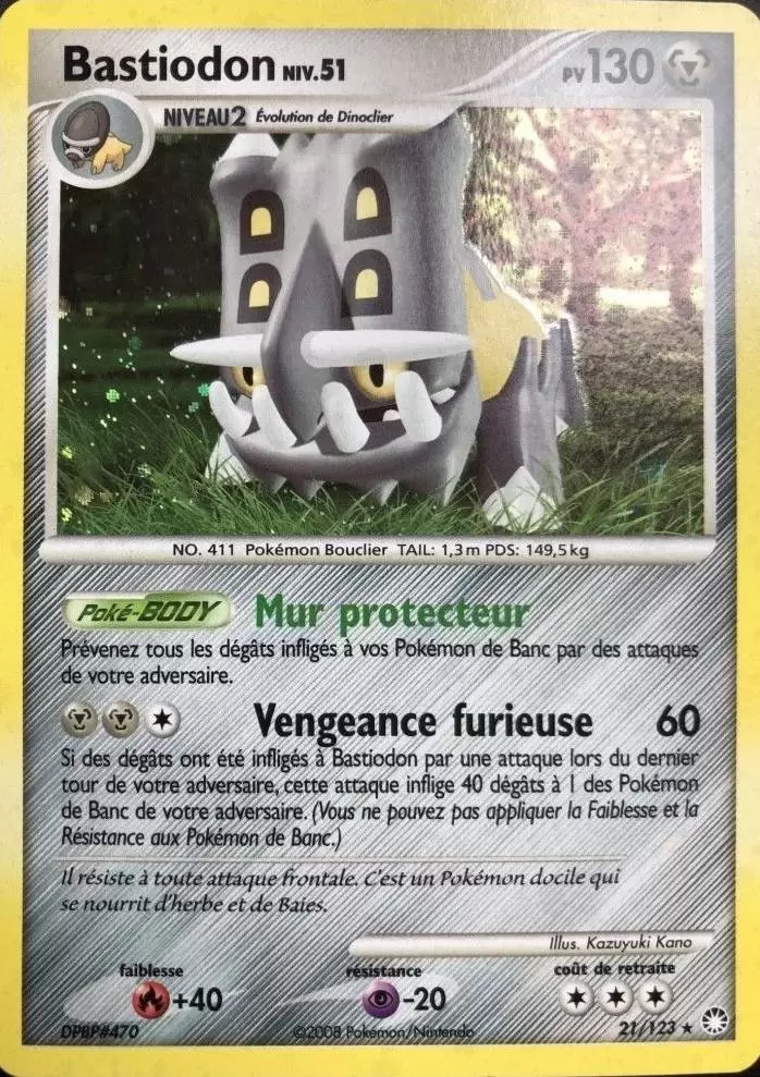 Trésors Mystérieux - Bastiodon holographique