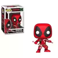 Marvel - Deadpool with Candy Canes