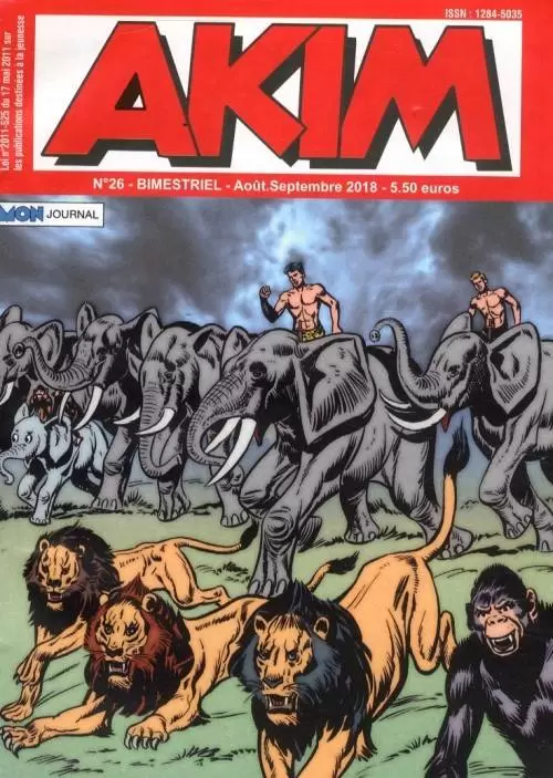 Akim - 3ème série - La guerre sans merci - Les tambours de la mort