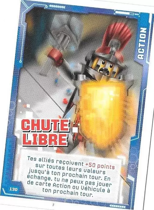 Cartes LEGO Nexo Knights - CHUTE LIBRE