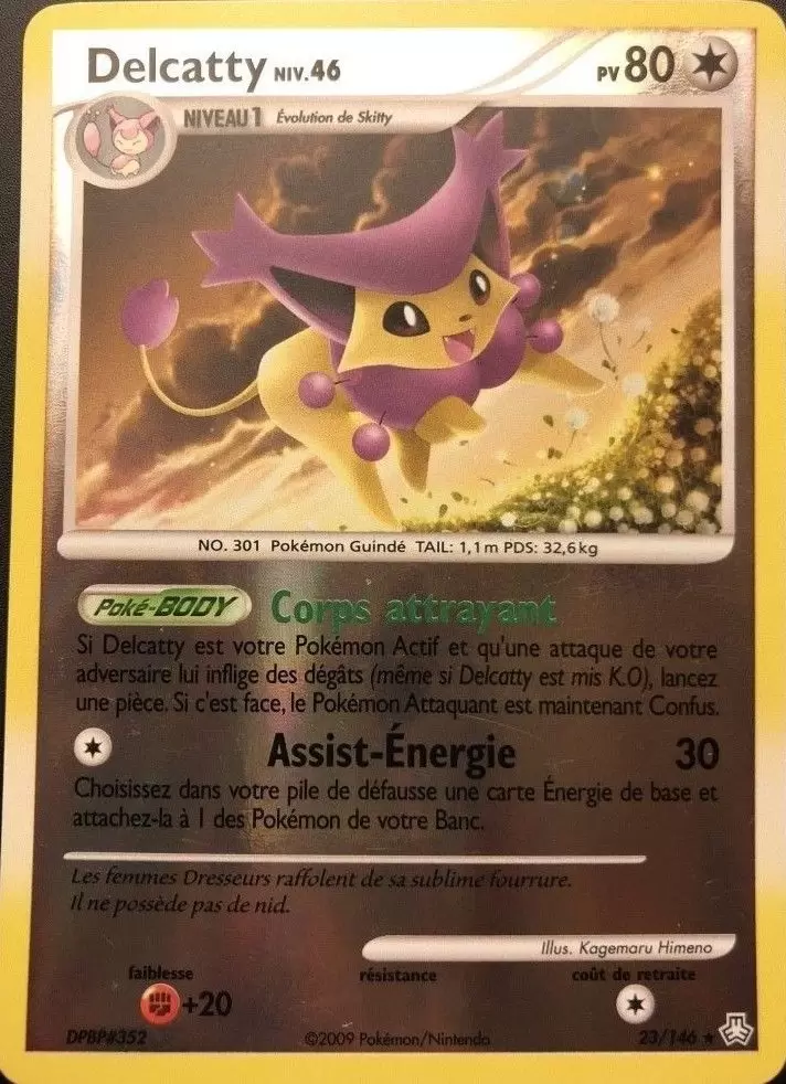 Eveil des Légendes - Delcatty Reverse
