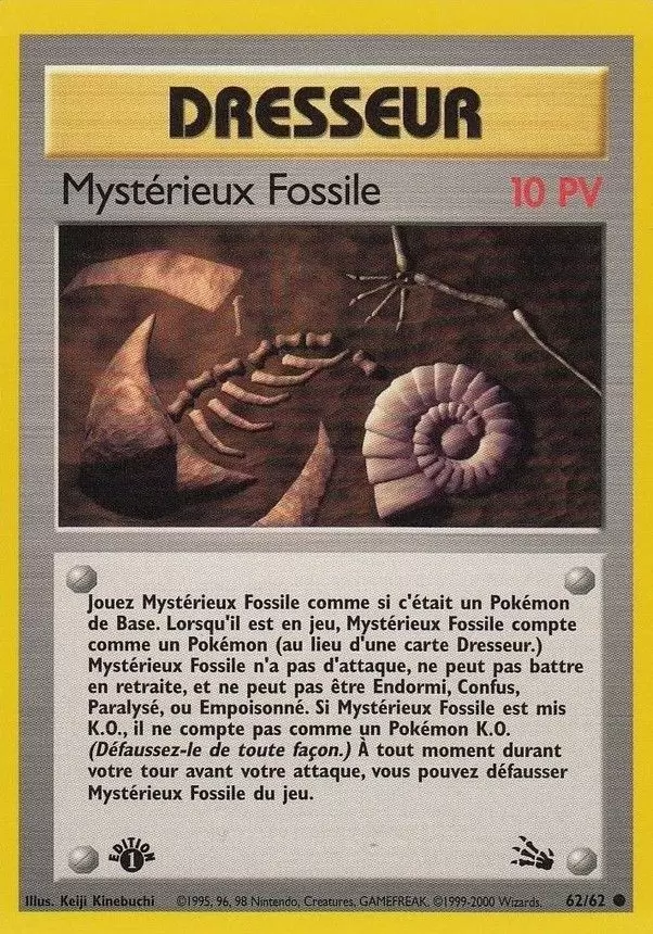 Fossile - Mystérieux Fossile édition 1