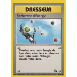 Recherche d'Énergie