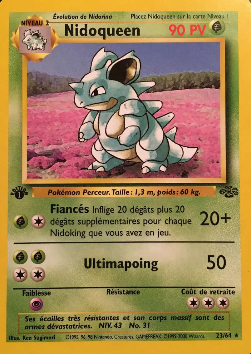Jungle - Nidoqueen édition 1