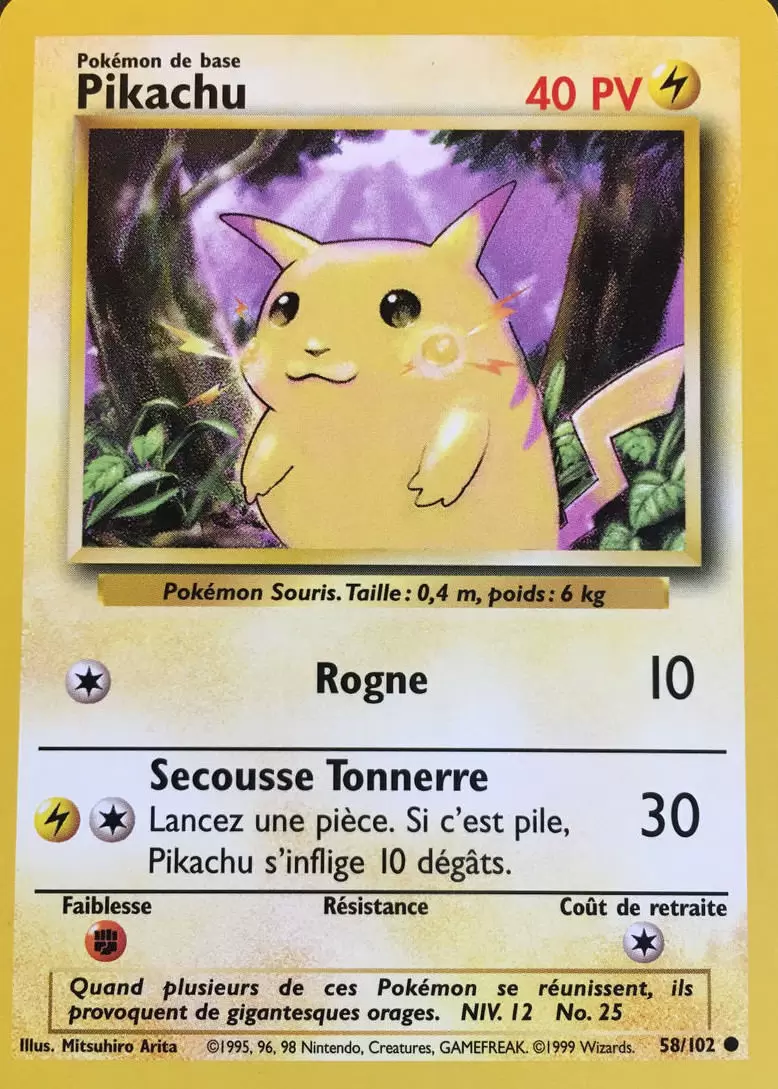 Pikachu Pv 60 - 027/078 - Carte Commune - Épée et Bouclier - Pokémo