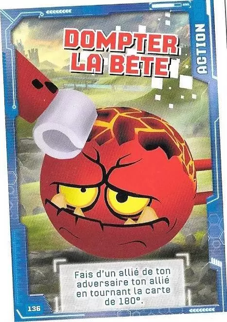 Cartes LEGO Nexo Knights - DOMPTER LA BETE
