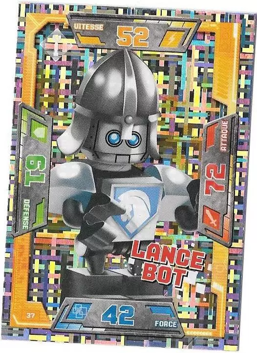 Cartes LEGO Nexo Knights - LANCE BOT