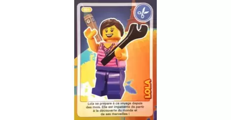 Lego Auchan Cree Ton Monde Sealed Pack Cards 