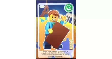 Lego Auchan Cree Ton Monde Lot 30 Sealed Packs Cards