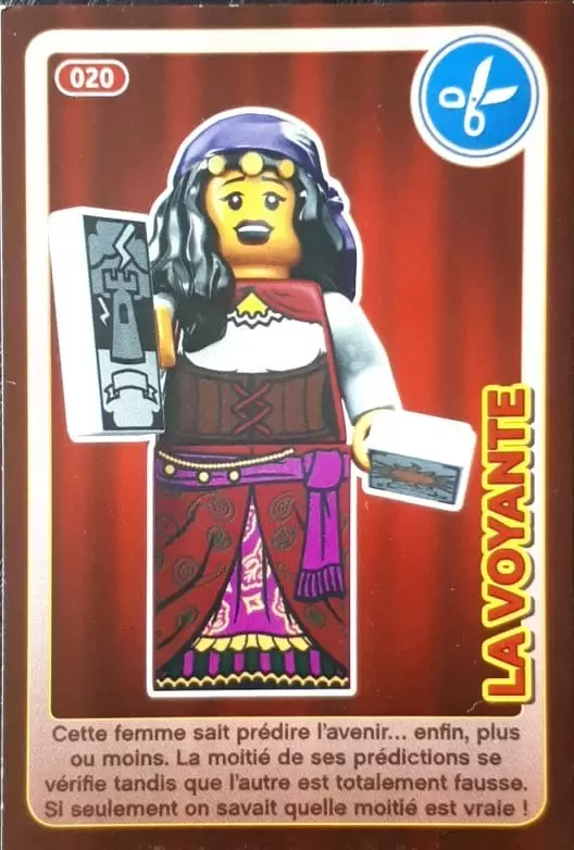 Cartes Lego Auchan : Crée ton Monde - La Voyante