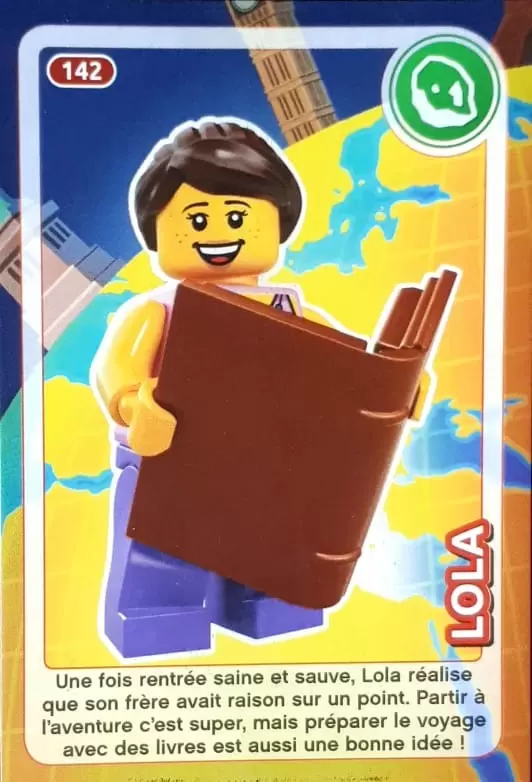 Cartes Lego Auchan : Crée ton Monde - Lola