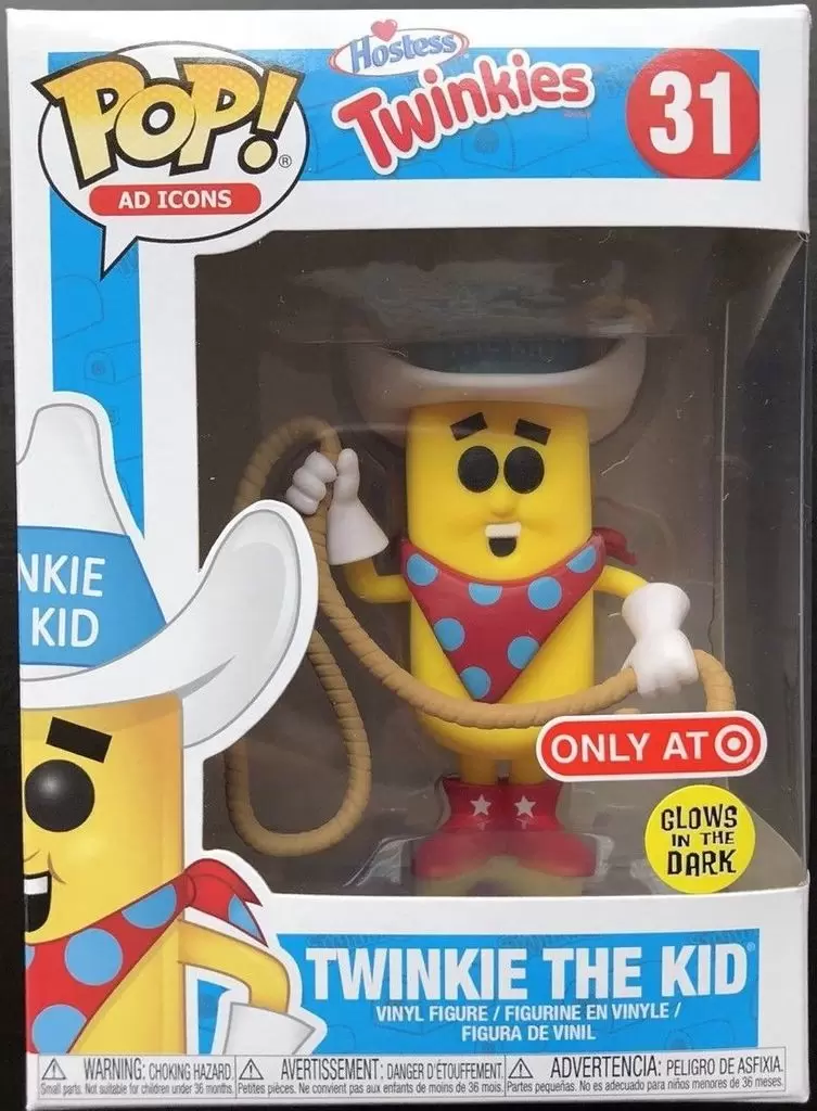 POP! Ad Icons - Twinkies - Twinkie The Kid GITD