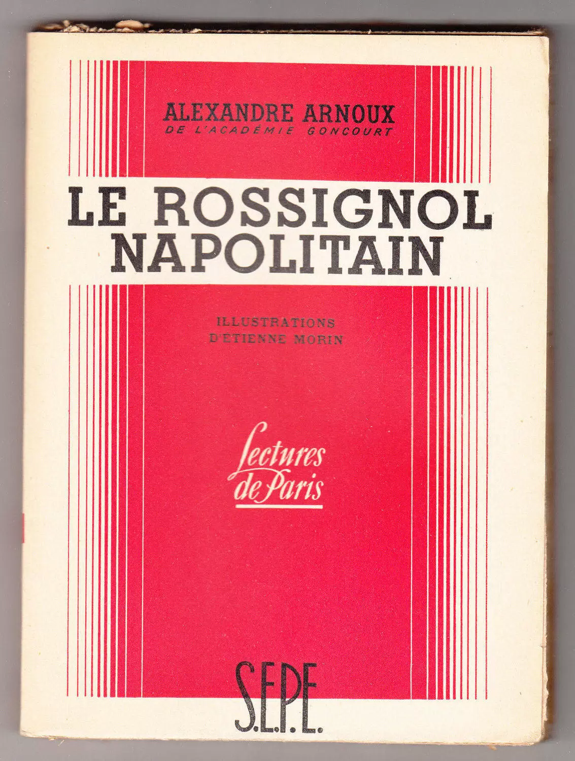 S.E.P.E. Lectures de Paris - Le rossignol Napolitain