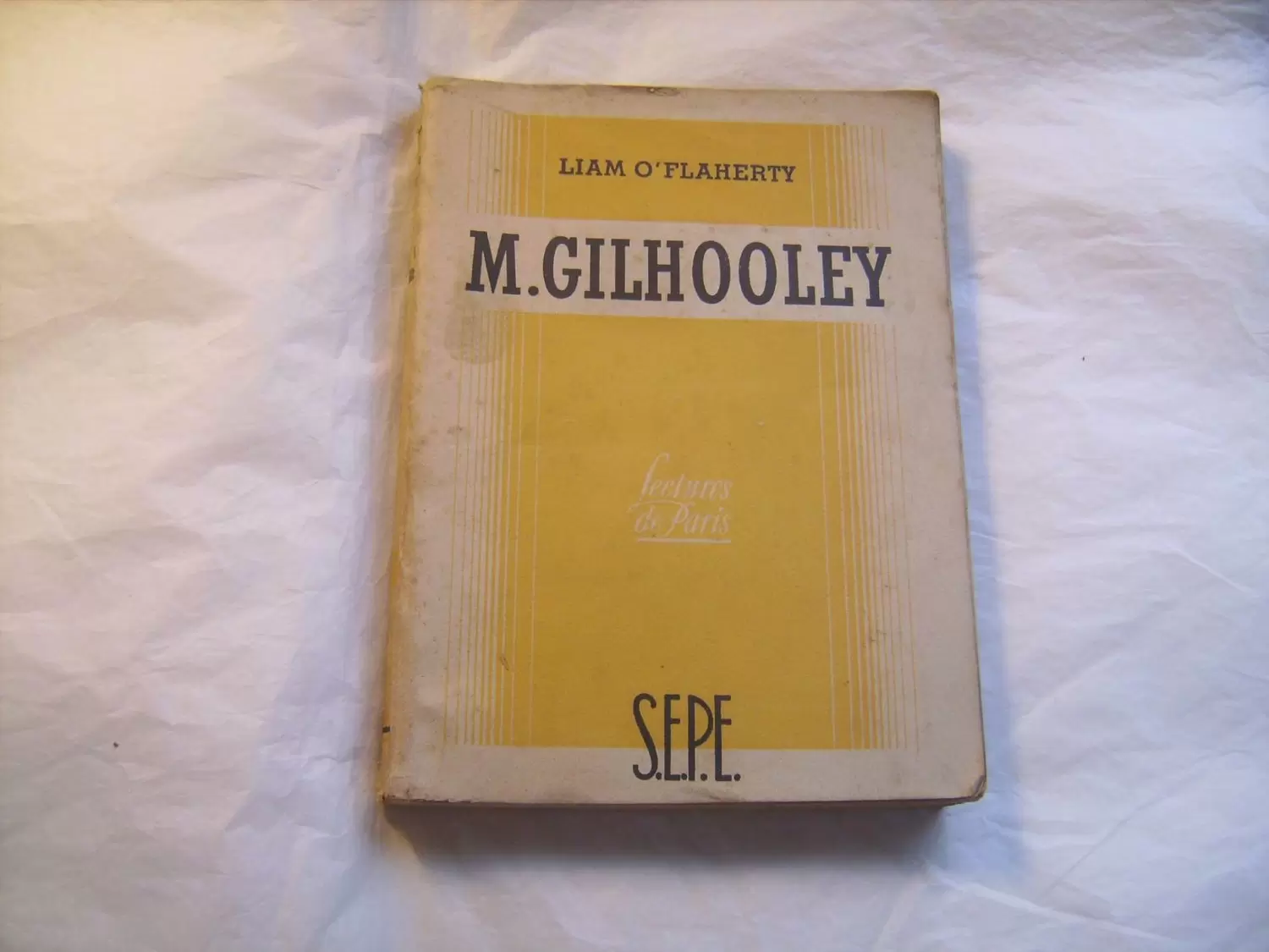 S.E.P.E. Lectures de Paris - M Gihooley