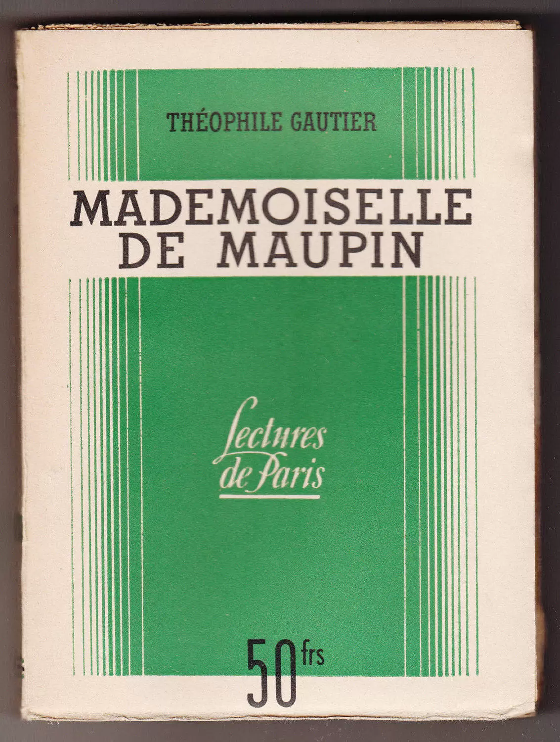S.E.P.E. Lectures de Paris - Mademoiselle de Maupin