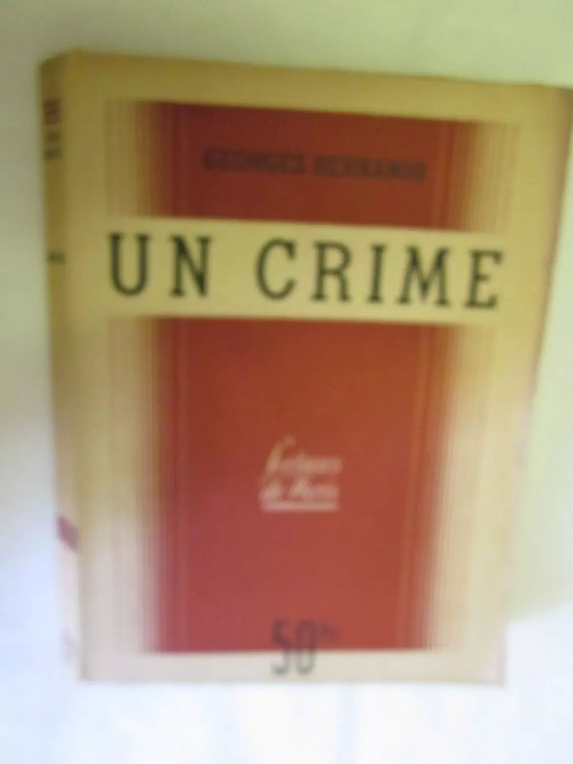 S.E.P.E. Lectures de Paris - Un crime