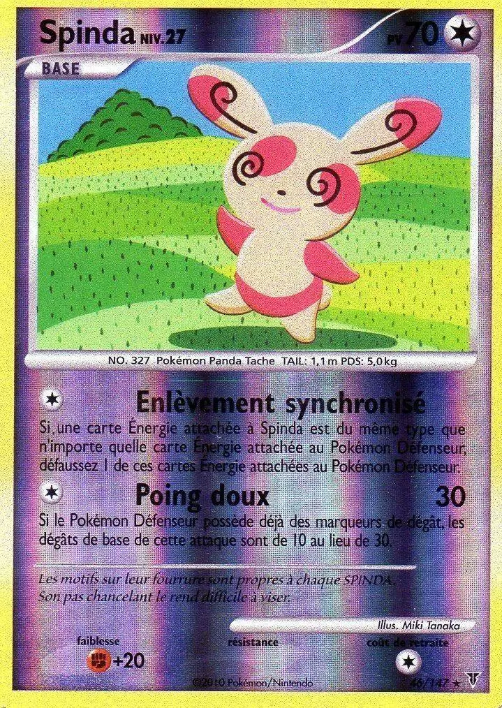 Platine Vainqueurs Suprêmes - Spinda Reverse
