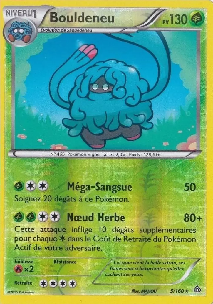 Pokémon XY Primo Choc - Bouldeneu Reverse
