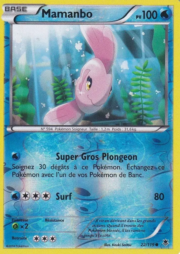 Pokémon XY Vigueur Spectrale - Mamanbo Reverse