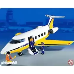 Playmobil Accessories For Airport Service Wagon To Repair Aeroplane 2 Figurines