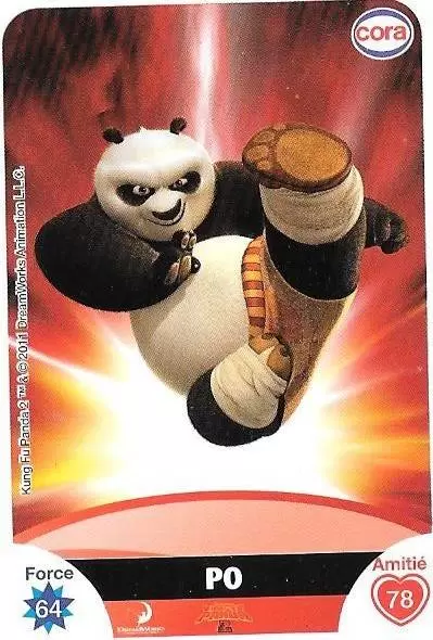Le Collector c\'est Parti ! (CORA) - Carte PO (Kunfu Panda)