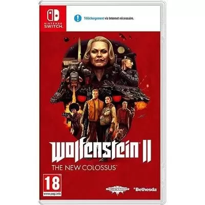 Jeux Nintendo Switch - Wolfenstein II The New Colossus