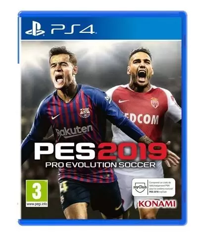 Jeux PS4 - Pro Evolution Soccer 2019