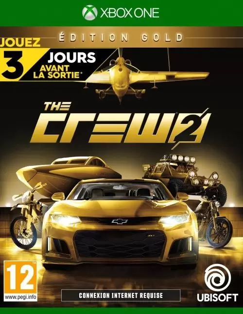 Jeux XBOX One - The Crew 2 Edition Gold