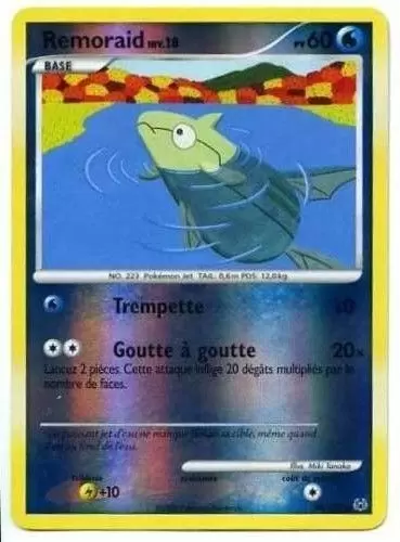 Pokémon Série Platine - Remoraid Reverse