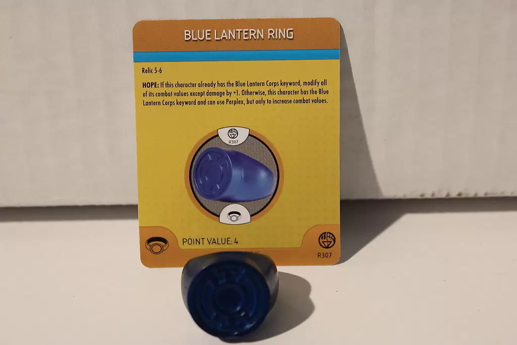 War of Light - Blue Lantern Ring