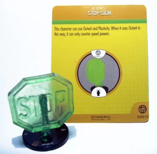 War of Light - Stop Sign (Green)