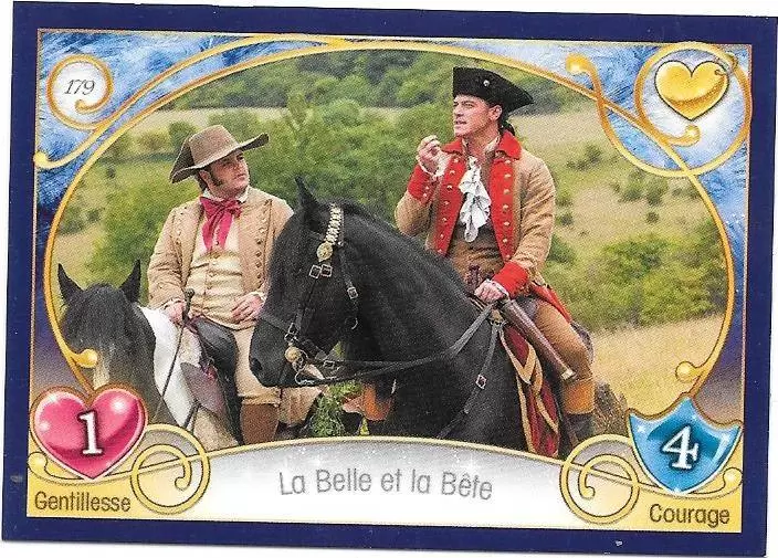 Disney Princess Trading Card (2017) - La Belle et la  Bete \