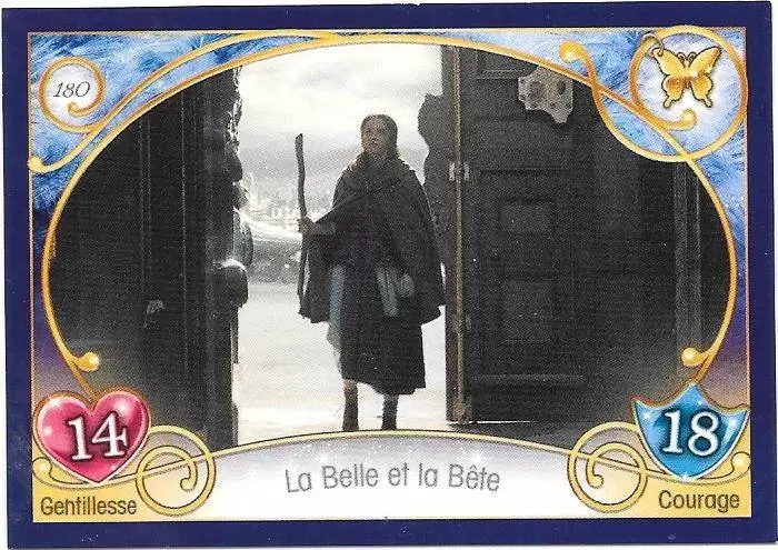 Disney Princess Trading Card (2017) - La belle et la Bete \