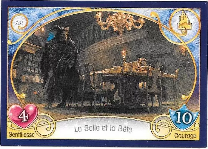 Disney Princess Trading Card (2017) - La Belle et la Bete \