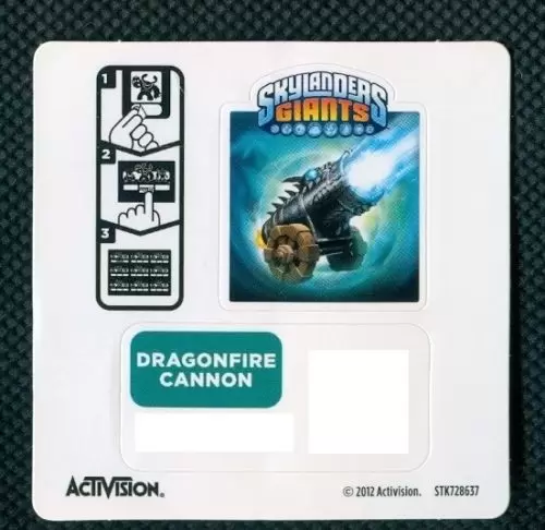 Skylanders Giants - Dragon fire cannon