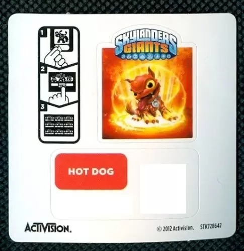 Skylanders Giants - Hot dog