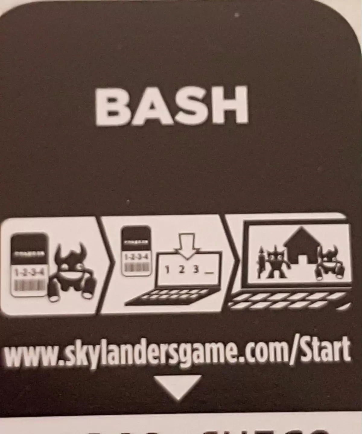 Web Code Skylanders Spyro\'s Adventures - Bash