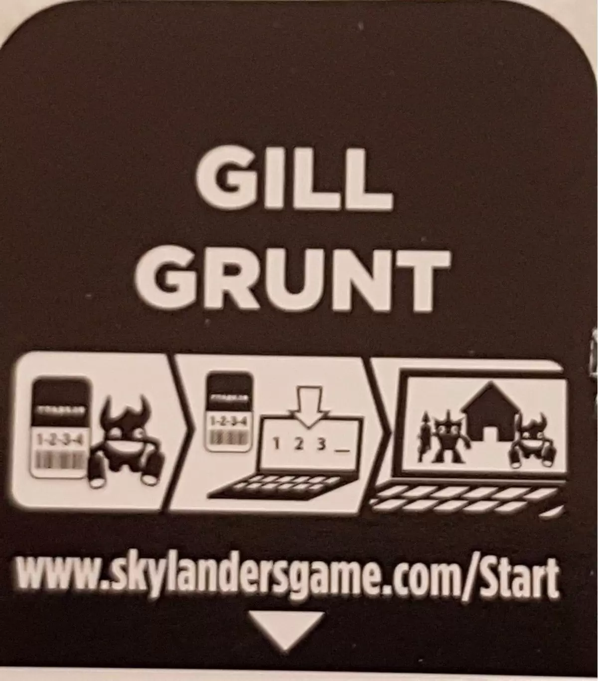 Code Web Skylanders Spyro\'s Adventures - Gill grunt